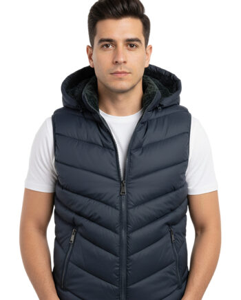 Chaleco con gorro<br> SEBASTIAN TM08A